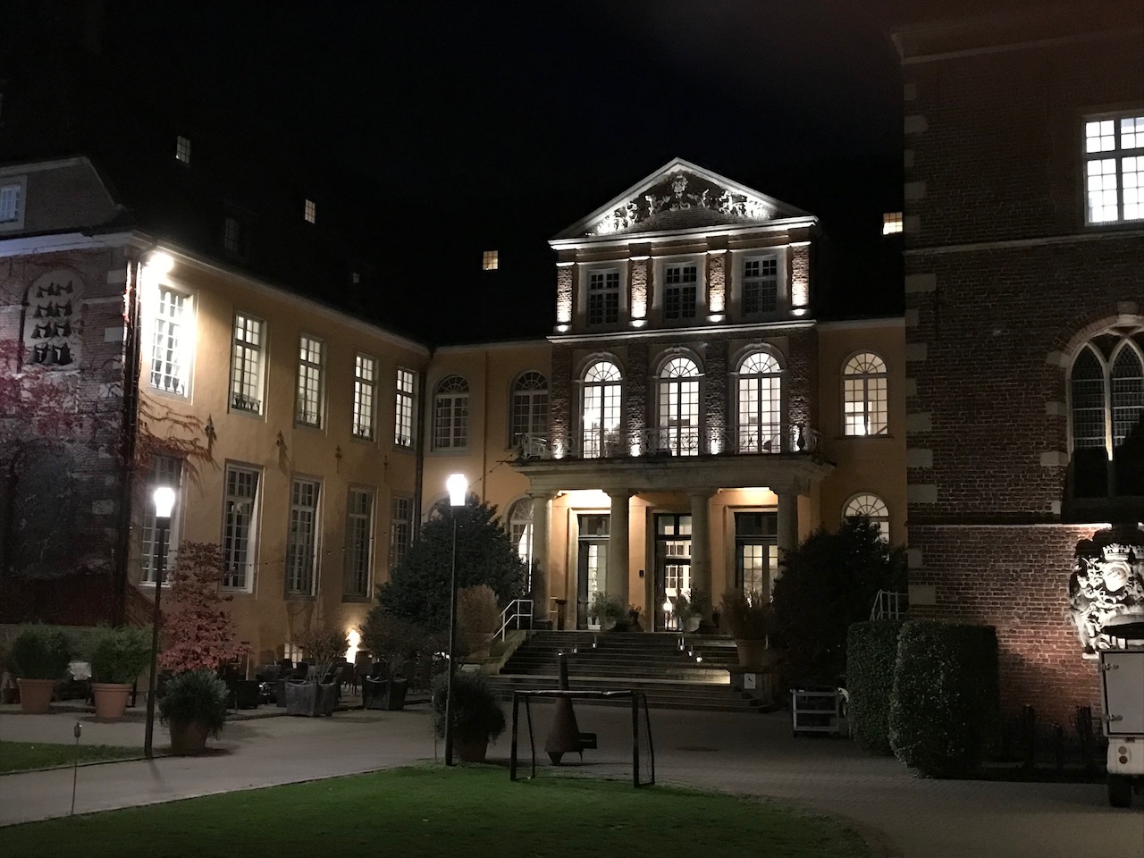 Nachtansicht Schloss Velen Nachtansicht Schloss Velen
