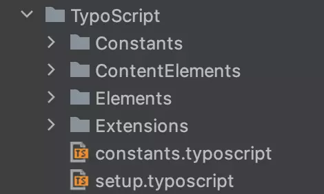 TypoScript-Verzeichnisstruktur im Sitepackage