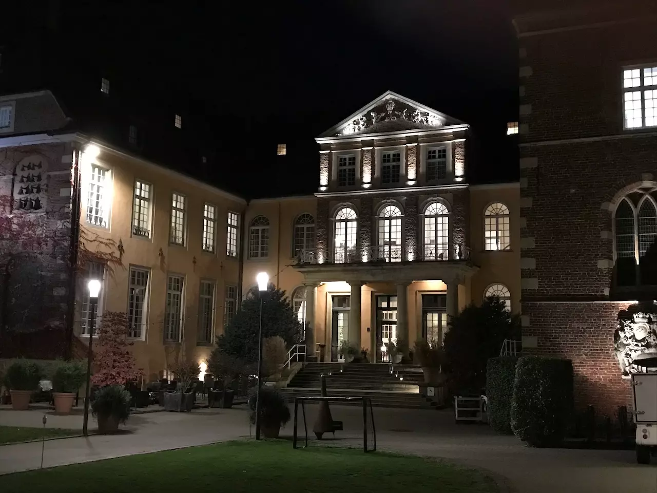 Nachtansicht Schloss Velen Nachtansicht Schloss Velen