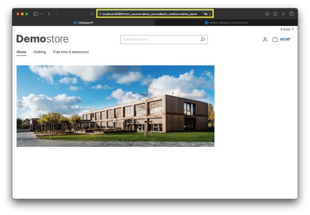 URL mit UTM-Parametern