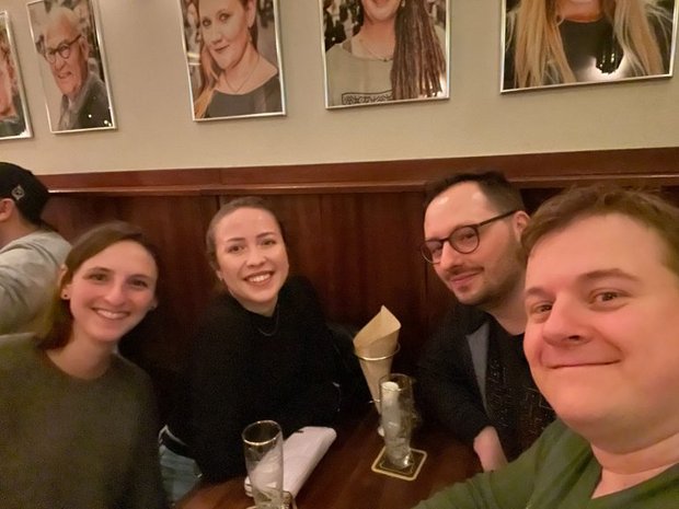 Pre-Party at Café Central