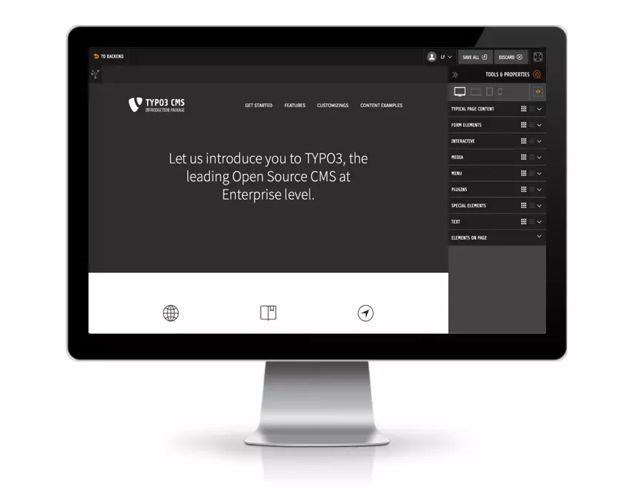 Frontend-Editing in TYPO3 v9