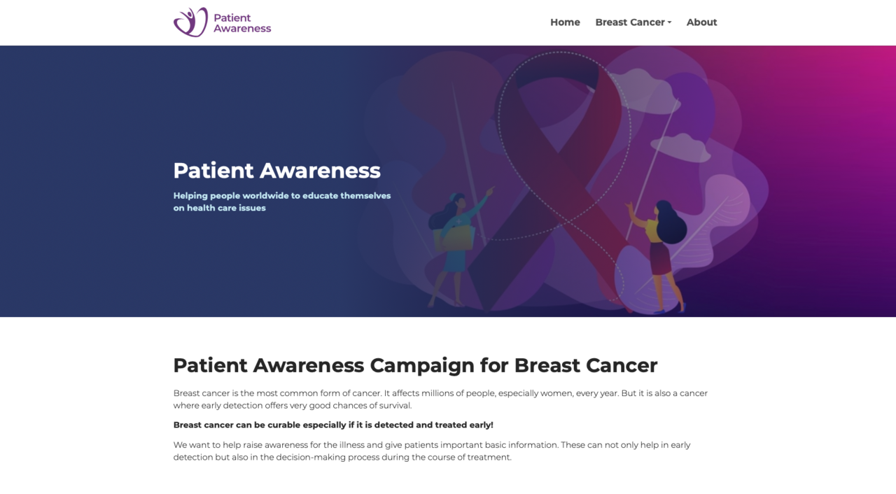 pfm patient awareness Startseite