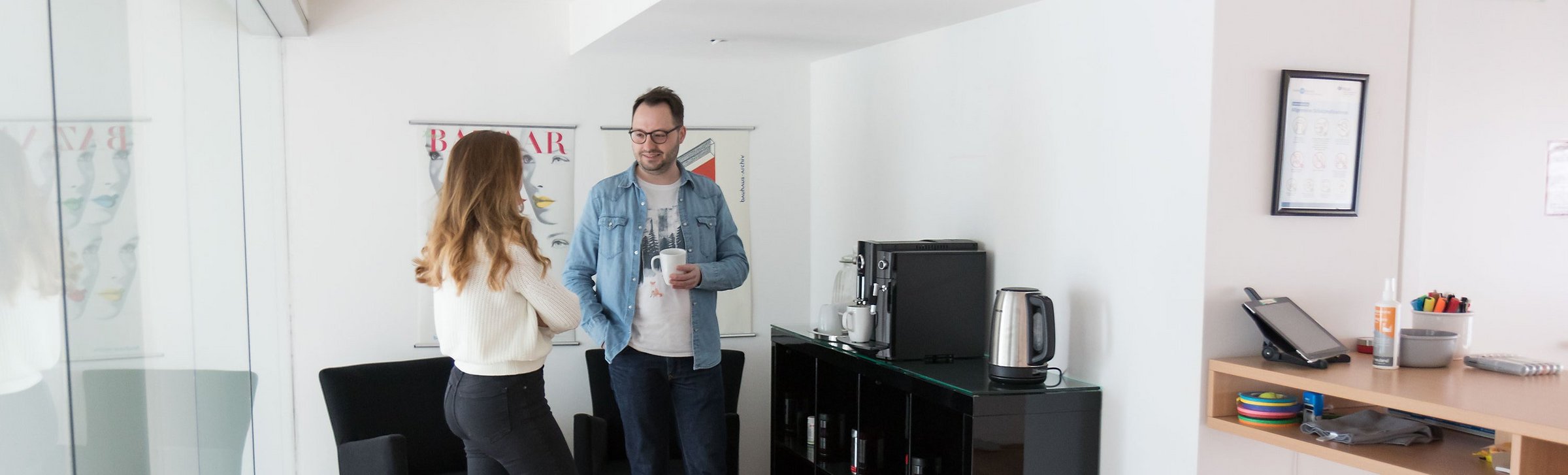 Kaffee-Ecke Marketing Factory