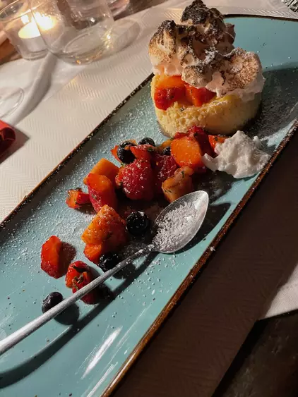 Dessert: Mini New York Cheesecake mit Beerenfrüchten