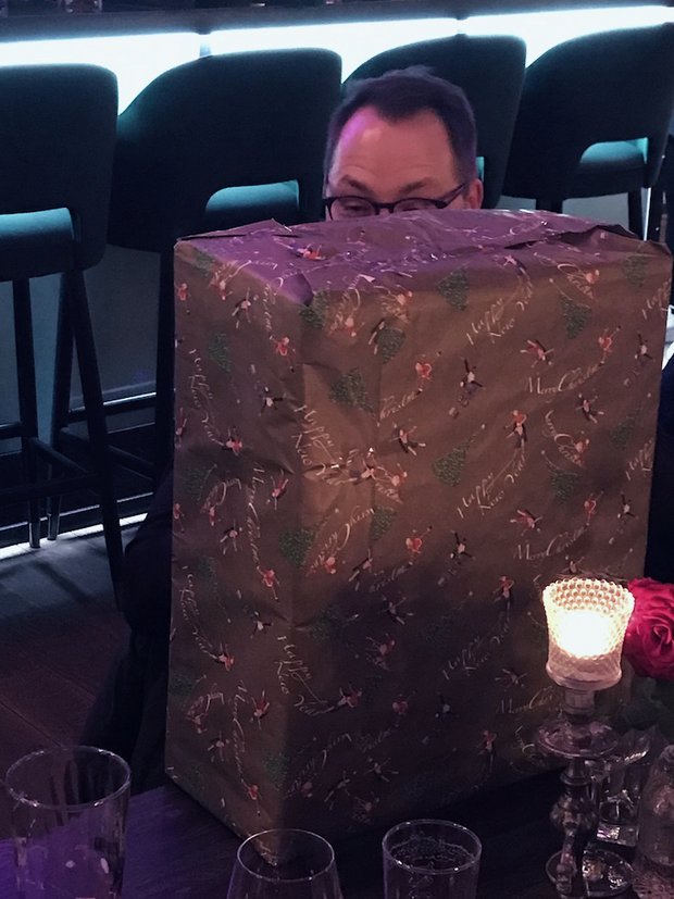 Vorfreude auf das Wichtelgeschenk