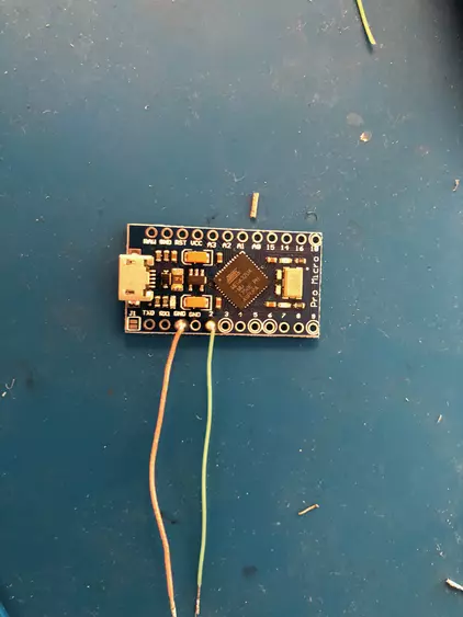 Anschluss Litze an Arduino