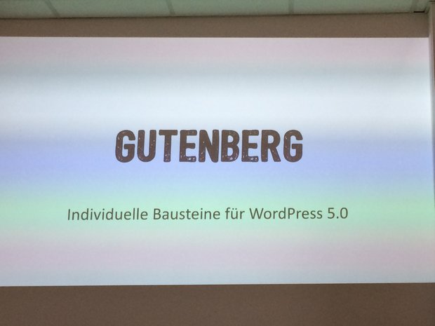 Vortragsfolie "Gutenberg"
